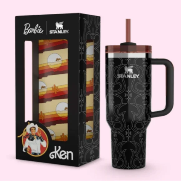 Stanley Barbie 80's Western Ken 40oz Quencher - Picture 1 of 2